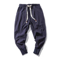 pantalon homme sarouel coupe ample en marine