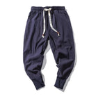 pantalon homme sarouel coupe ample en marine