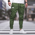 pantalon jogger homme coupe fuselée en vert