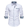 polo homme manches longues coupe slim en blanc