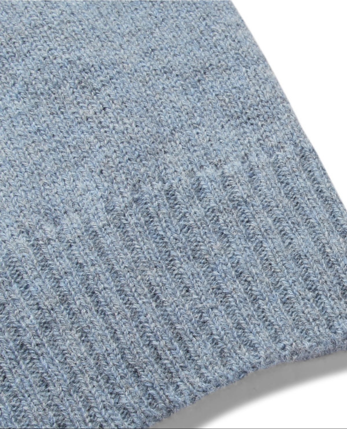 pull femme col rond coupe droite en bleu clair