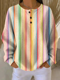 pull femme col rond oversize waffle en style 10