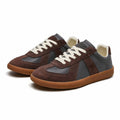 sneakers homme lacets coupe classique en gris