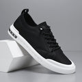 sneakers homme lacets minimalistes en noir