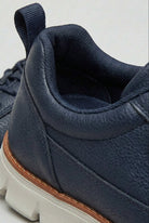 sneakers homme lacets semelle souple en marine