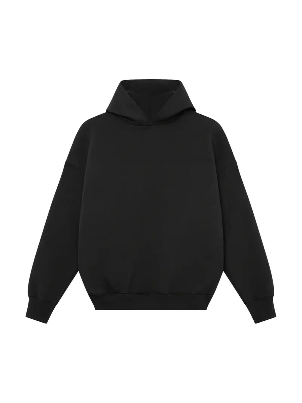 survêtement homme oversize coupe large en noir