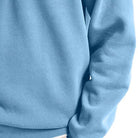 sweatshirt homme col zippé coupe décontractée