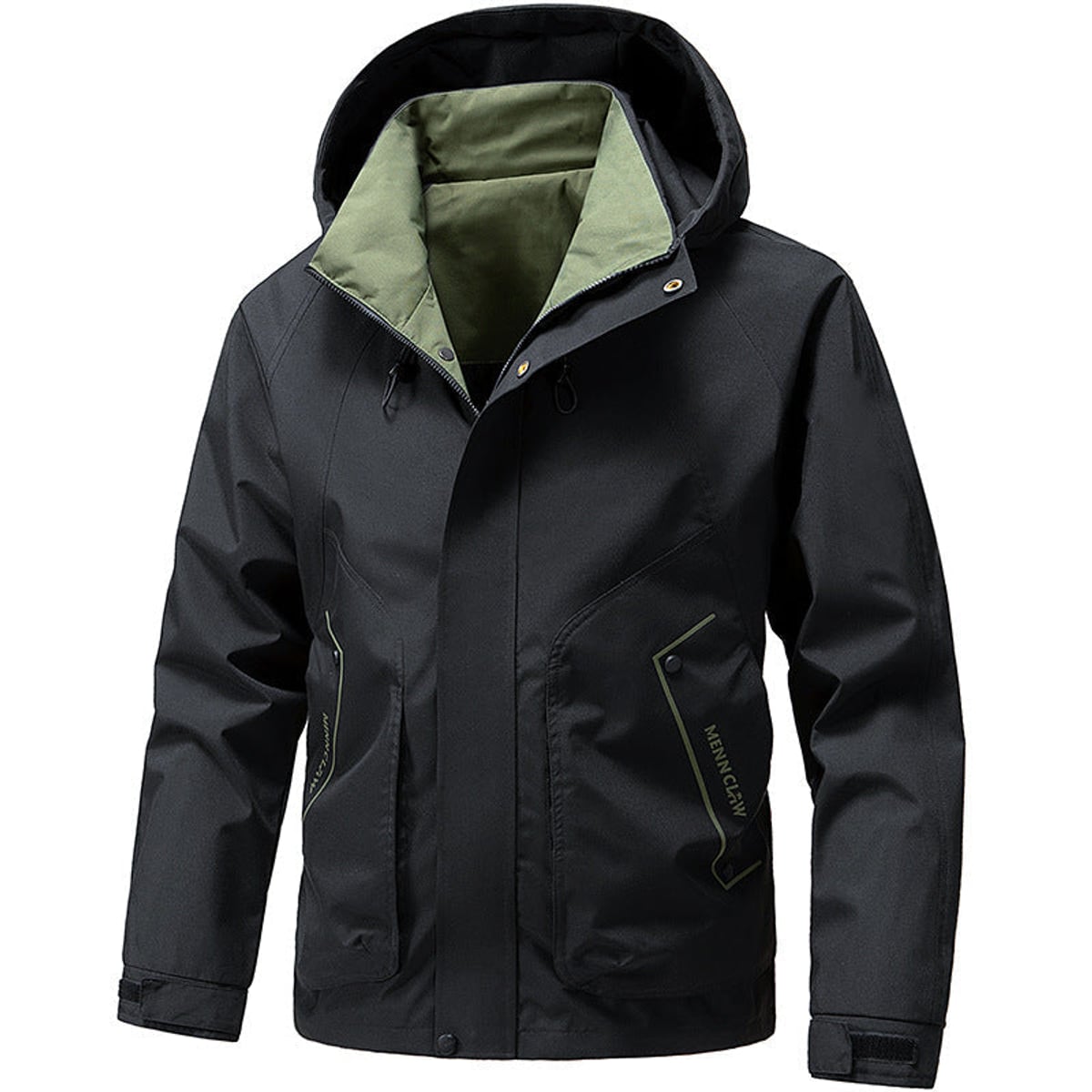 veste à capuche homme coupe décontractée