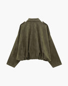 veste bomber femme col chemise