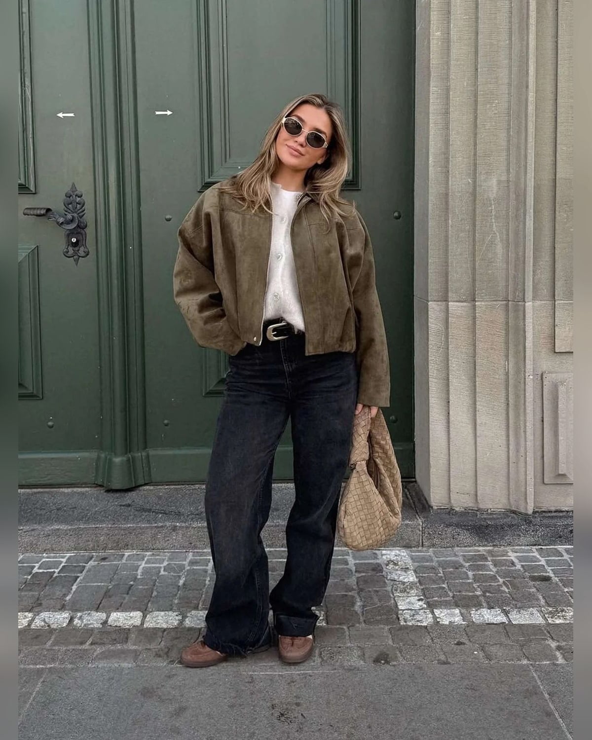 veste bomber femme col chemise