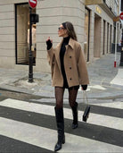 veste chemise femme oversize boutonnée