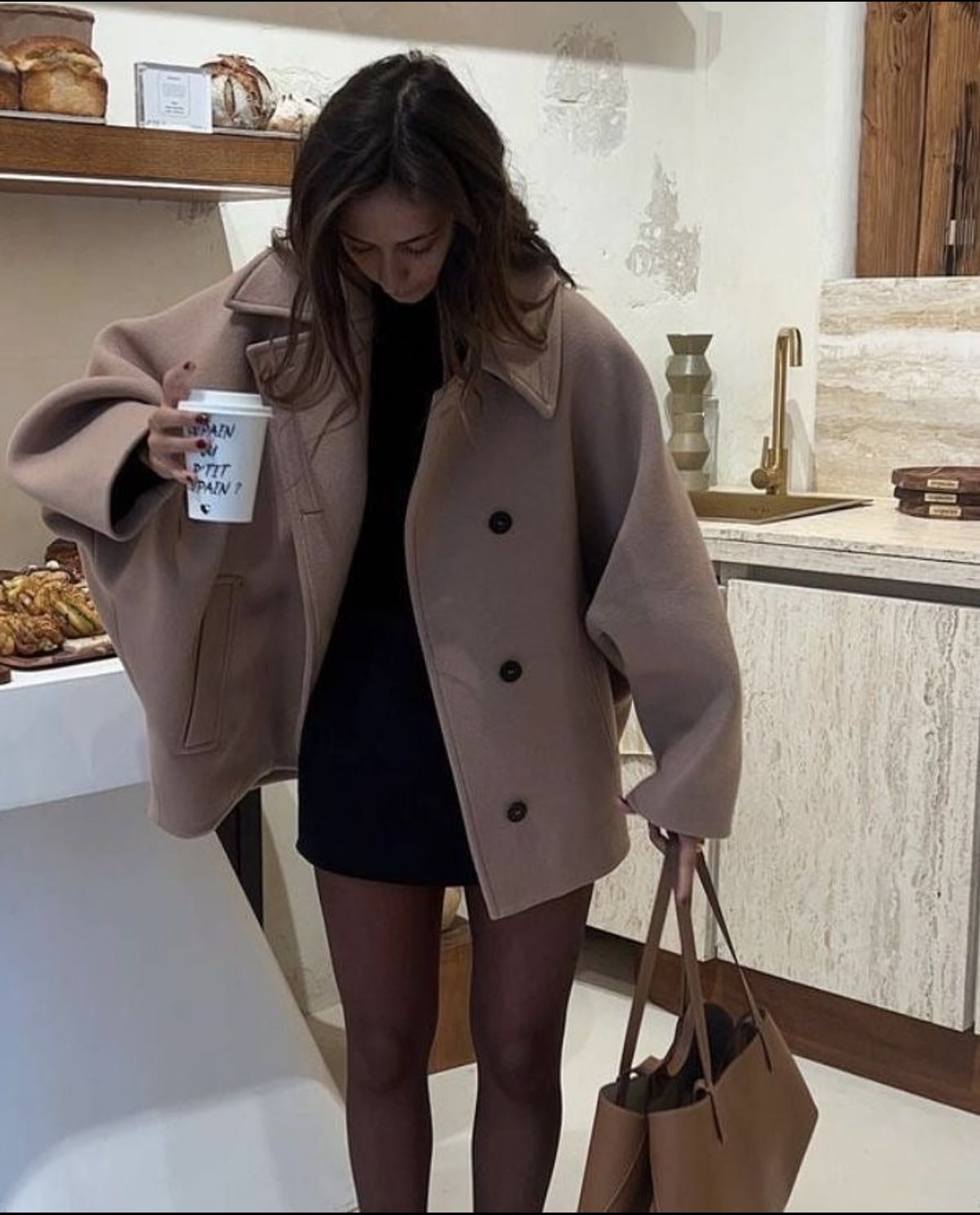 veste chemise femme oversize boutonnée
