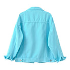 veste femme coupe droite col chemise