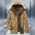 veste homme capuche amovible coupe droite