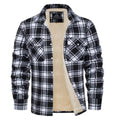 veste homme carreaux coupe droite en noir
