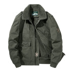 veste homme coupe ajustée poches et boutons vert olive