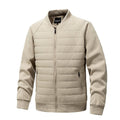 veste homme coupe sportive poches latérales beige