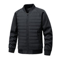 veste homme coupe sportive poches latérales noir