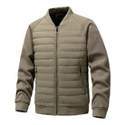 veste homme coupe sportive poches latérales Vert olive
