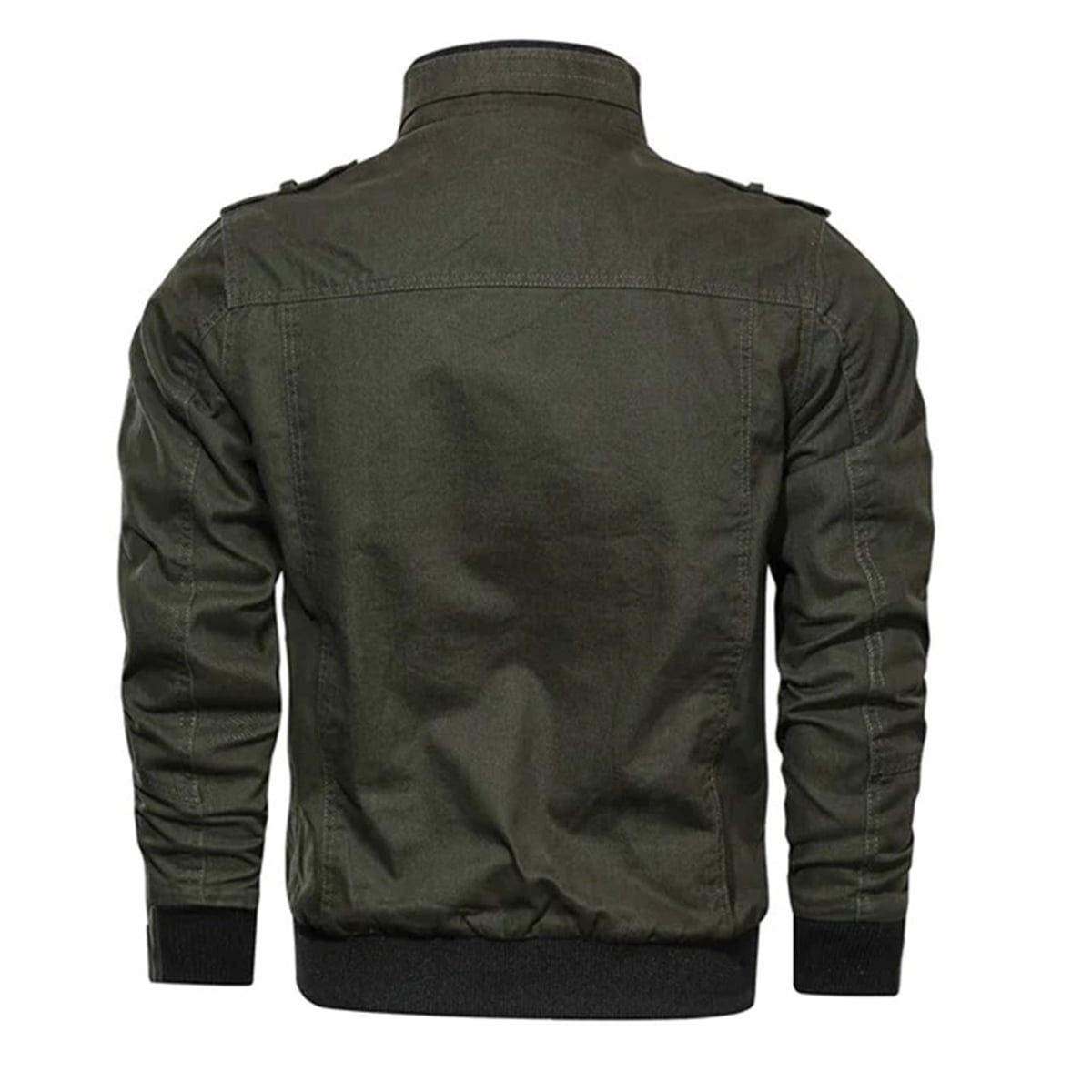 veste homme coupe structurée poches zippées