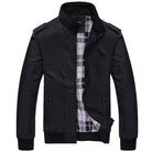 veste homme manches longues poches zippée noir