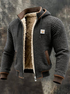 veste homme manches longues poches zippées en gris
