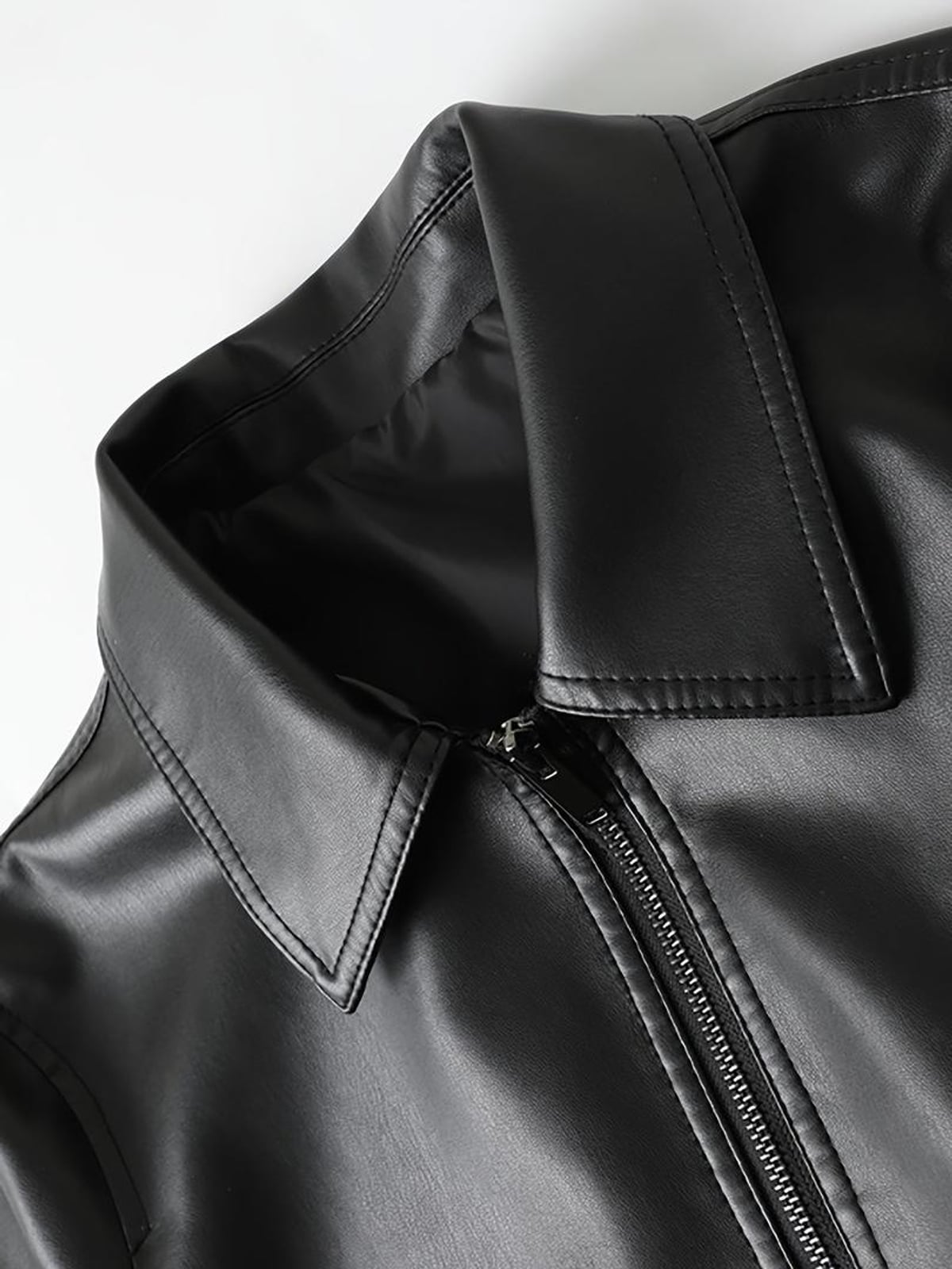 veste homme zip col rabattu