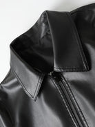 veste homme zip col rabattu