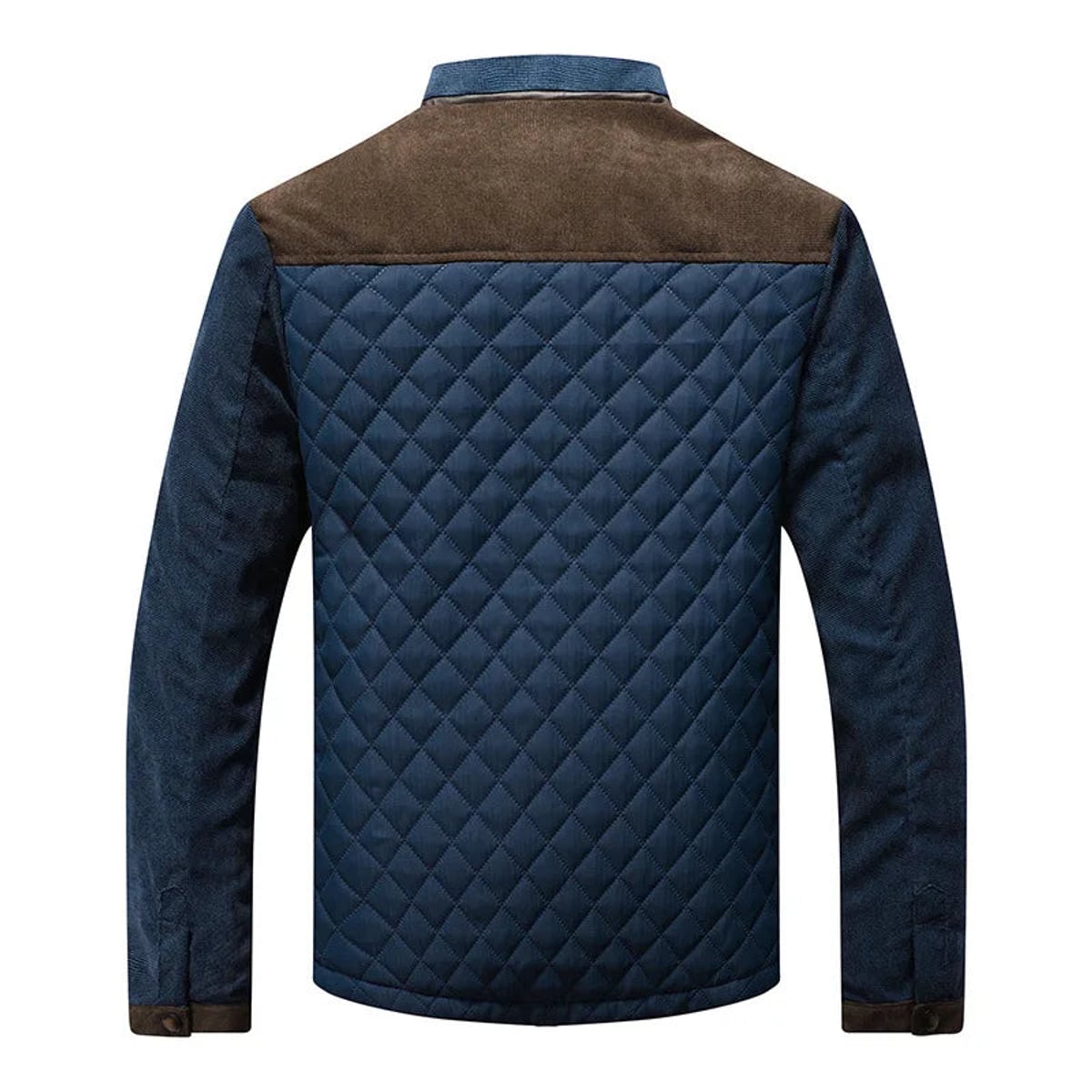 veste matelassée homme coupe droite