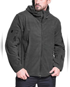 veste polaire homme coupe droite zippée